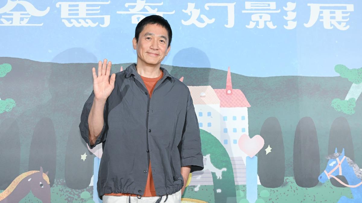 梁朝偉日前來台為新片《你是不會當樹嗎》接受專訪。(圖/金馬執委會提供)