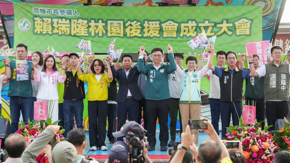 首場地方後援會成立！林岱樺、許智傑現身力挺賴瑞隆　不見她身影
