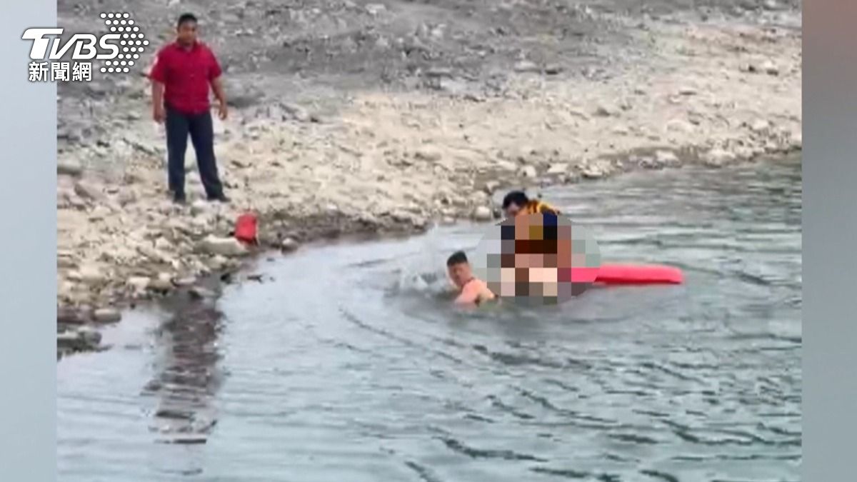 台東縣16歲黃姓少年,18號下午到金崙溪戲水,不幸溺斃。(圖/TVBS)