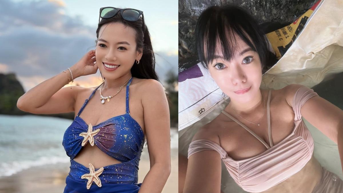 女網紅朝聖宜蘭秘境!戶外泡湯大秀裸胸 網全歪樓:好大的野溪溫泉