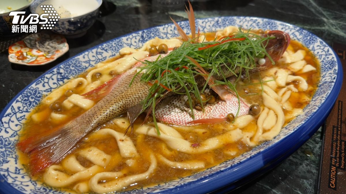 酒家菜「蒸物」料理。(圖/陳昫蓁攝)