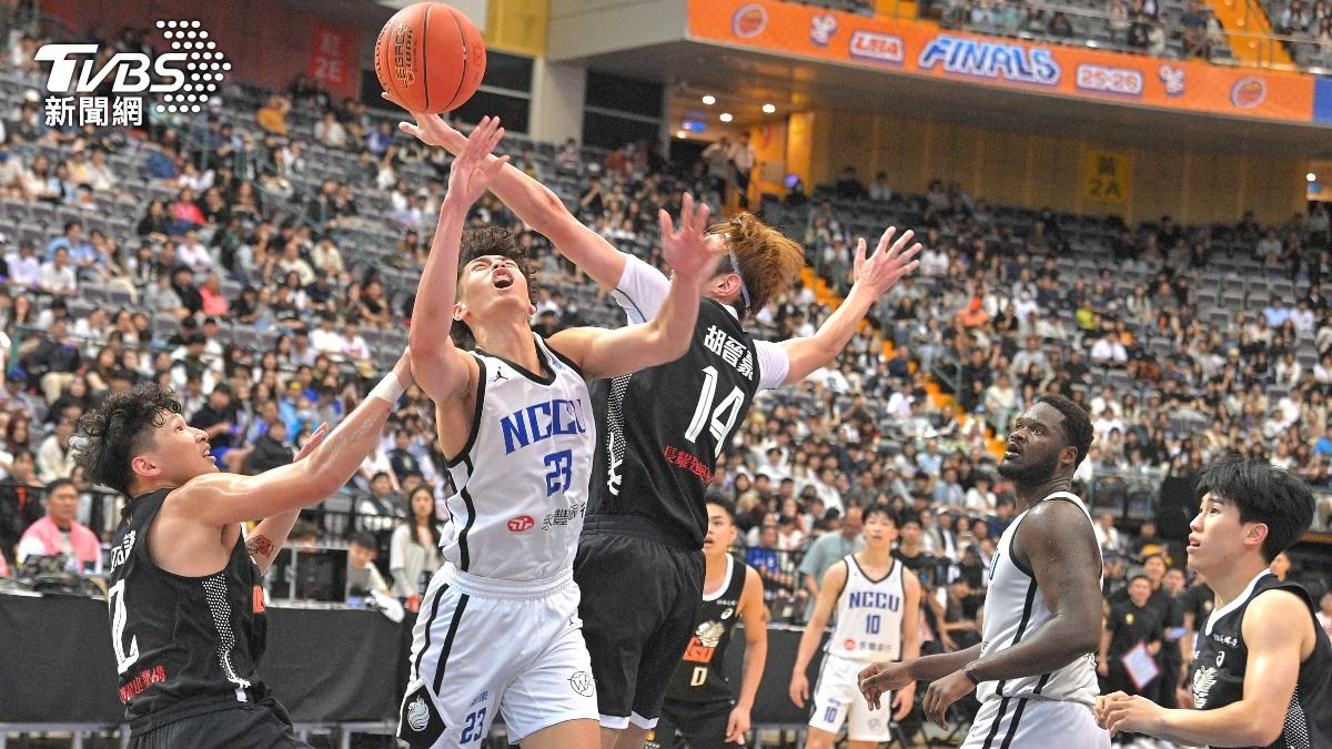 終場政大以92:50打敗國體大。(圖/胡瑞麒攝)