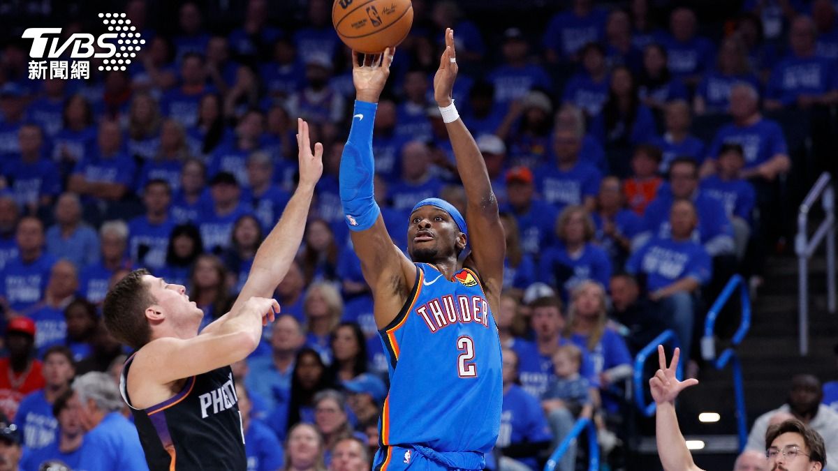 NBA/完全體衛冕軍!雷霆三少合攻63分 首戰119:84劈落太陽