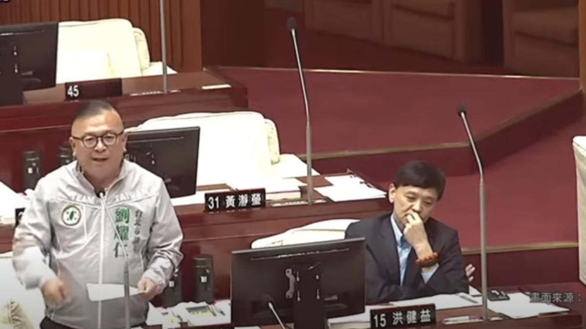 台北市議員劉耀仁。（圖／翻攝台北市議會）