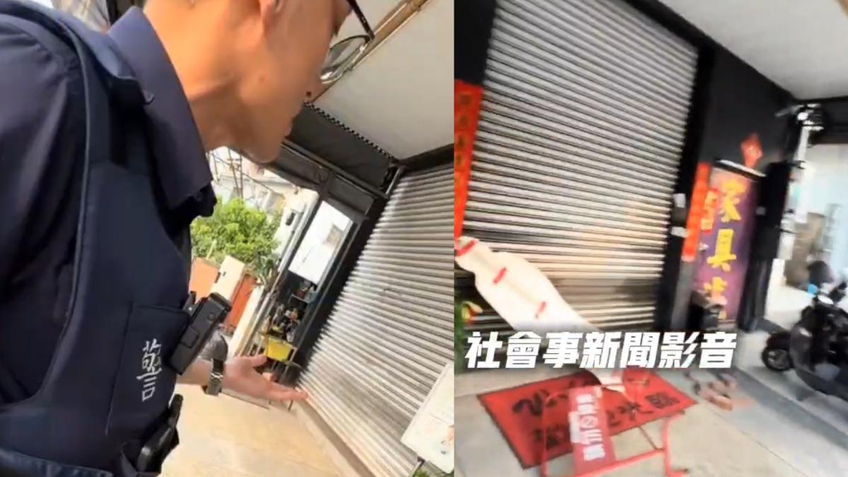 公益形象又翻車?台南女不滿「AJ哥」直播 球棒衝家具店開砸