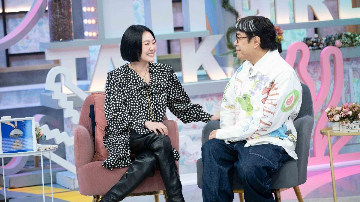 小S與蔡康永談起大S。(圖/東森綜合台提供)