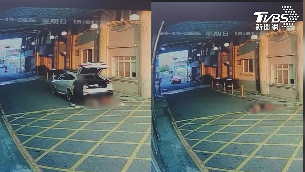 屏東市區19號傍晚將近六點,發生一起醫院丟包案,30歲的徐姓男子因債務糾紛,在路上被仇家遇到,對方將他毆打後,丟包到醫院急診外(圖/TVBS)