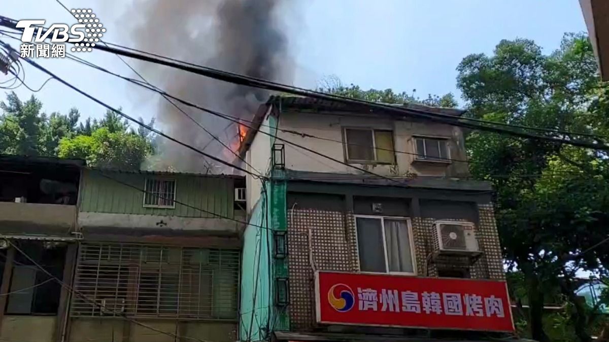 板橋火災-新北火災-韓式烤肉店火災-新北板橋火災-新北市火災