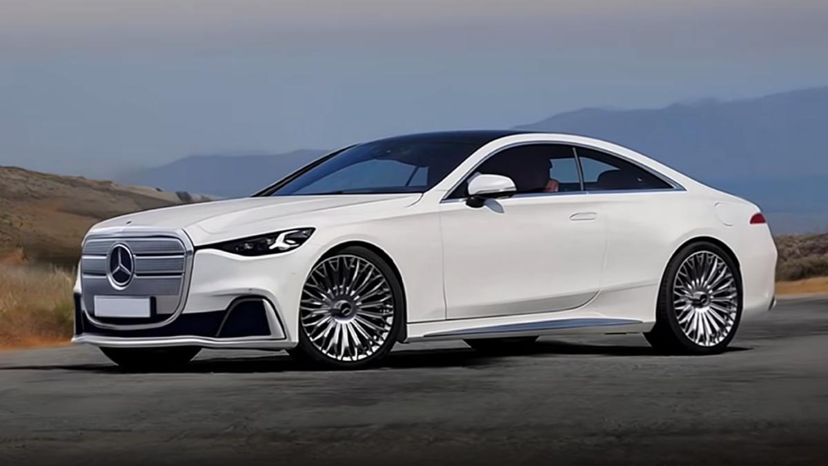 外界普遍認為,未來的S-Class Coupe將深度融合M-Benz Vision Iconic概念車的設計語彙。(圖/翻攝自REC Anything YT)