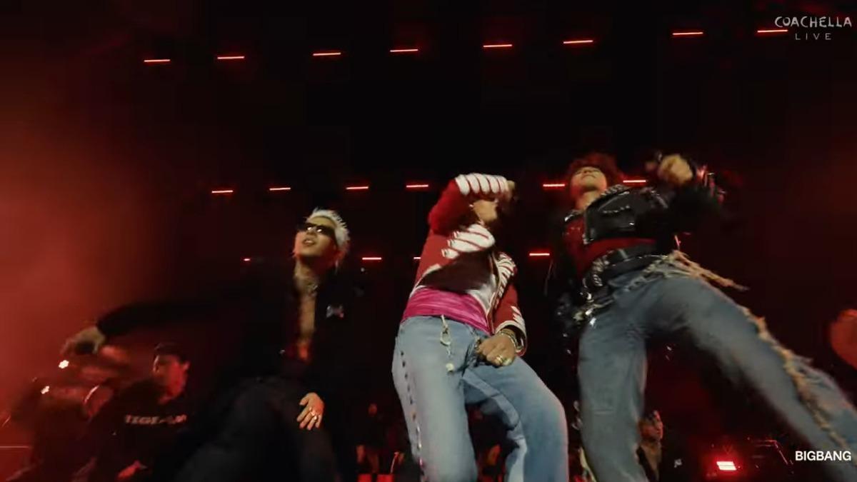 BIGBANG帶來16首人氣夯曲,讓全場氣氛沸騰。(圖/翻攝自coachella官方YT)