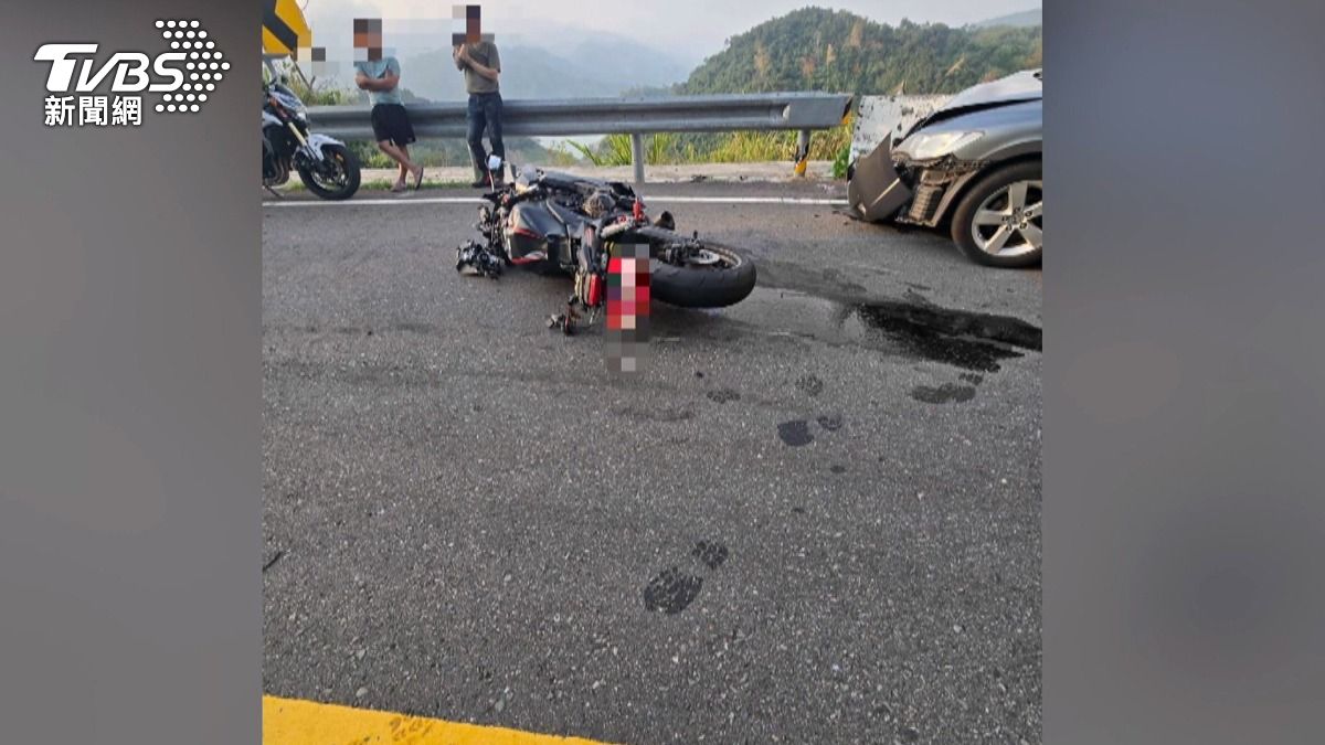 當地機車行業者說,因為台3線山路蜿蜒,很多機車族追風,推測是不熟路況而釀成死亡車禍。(圖/TVBS)