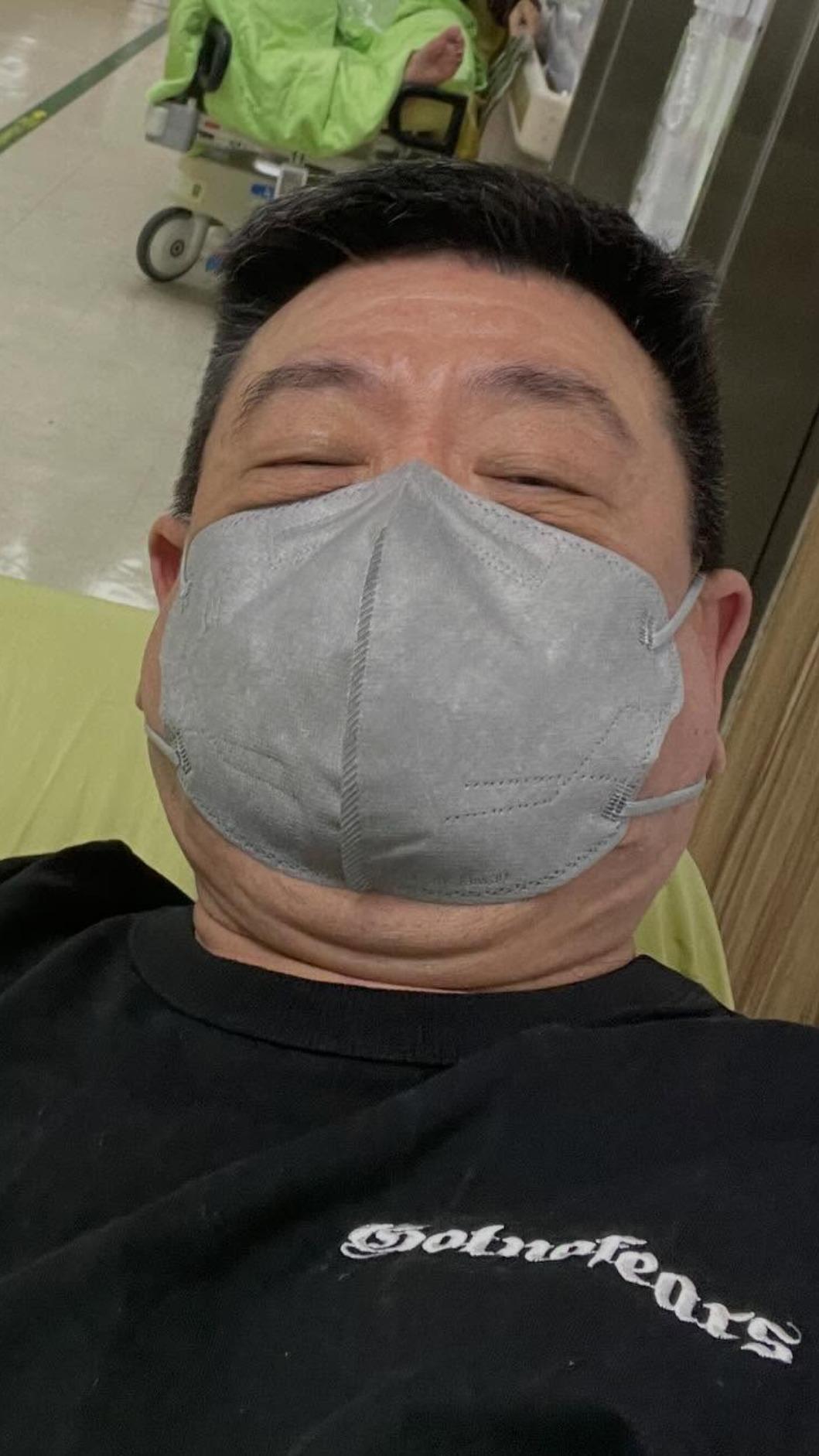 王牌經紀人孫德榮近日傳出被送三總急診。(圖/翻攝孫德榮Threads)