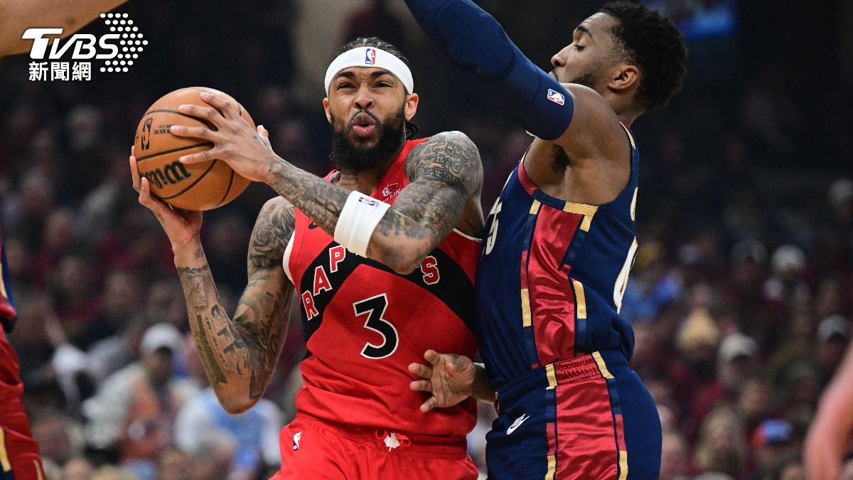 暴龍全場一路苦追,當家球星英格拉姆(Brandon Ingram)手感極差,15投僅3中。(圖/達志影像路透社)