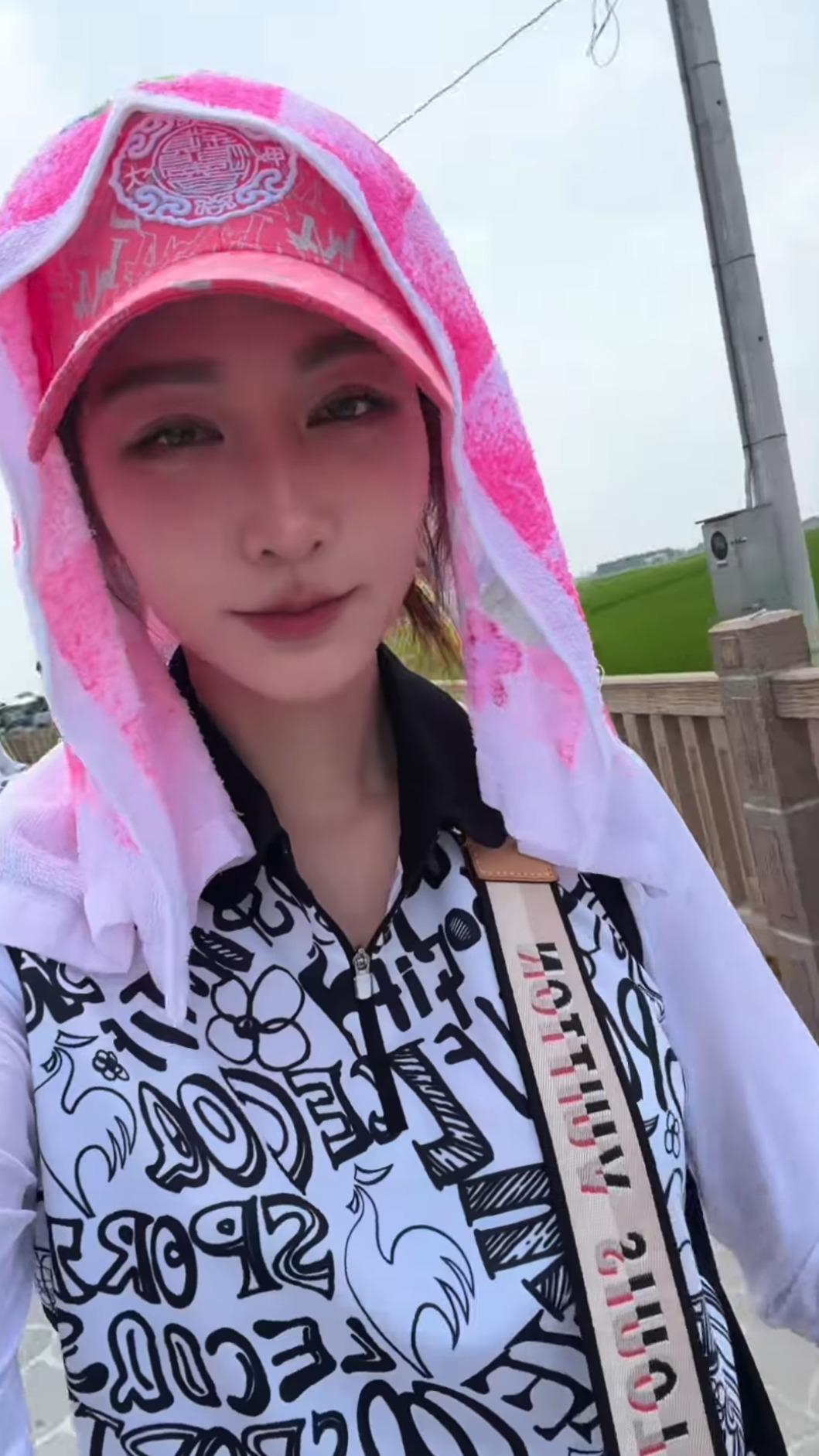 曾莞婷二度加入大甲媽祖繞境。（圖／翻攝自曾莞婷IG）