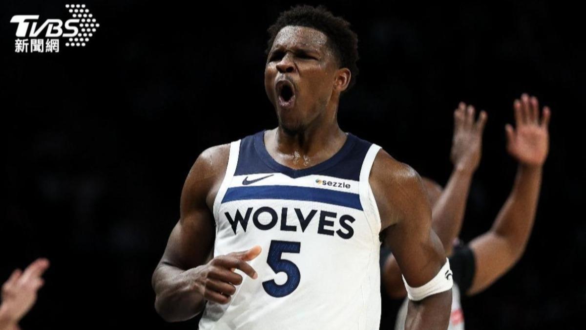 NBA/「蟻人」愛德華茲30分率灰狼退金塊 系列賽1比1扳平