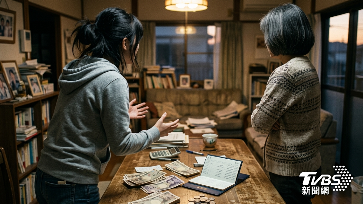 婦人一時金援女兒,沒想到演變成長期資助,女兒的態度也變得「理所當然」。(圖/Gemini AI 生成)