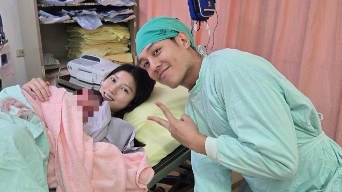 恭喜!《與惡》男星當爸了 愛妻自然產拚下1子「全家福曝光」
