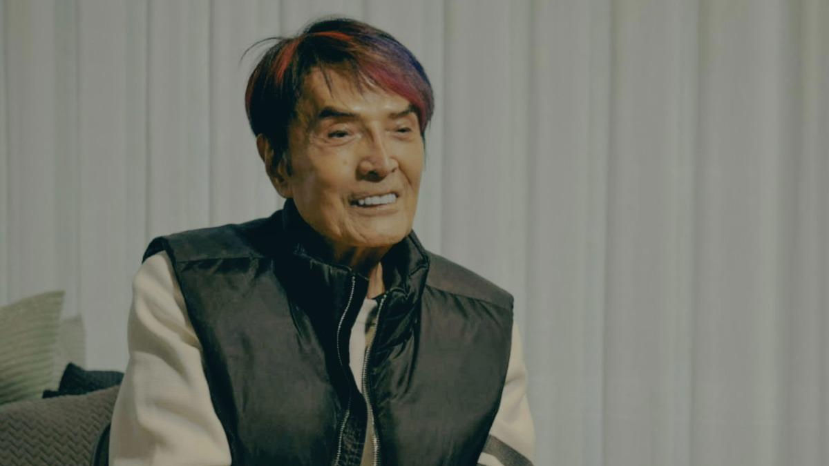 林沖最後受訪身影。(圖/高流提供)