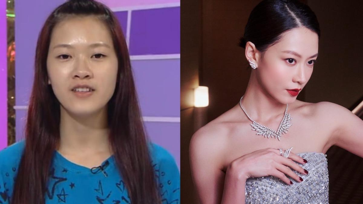 當年僅21歲的廖子妤，以素顏現身。（圖／翻攝TVB、IG）