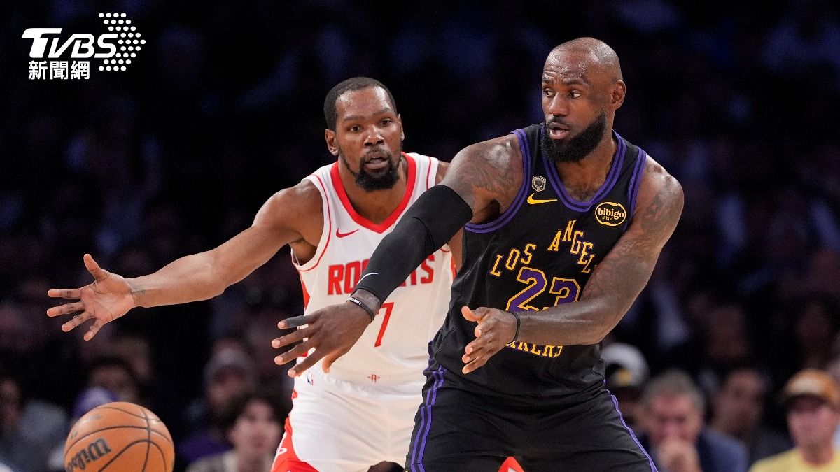 NBA季後賽/杜蘭特回歸無用!湖人主場力克火箭 系列賽2:0領先