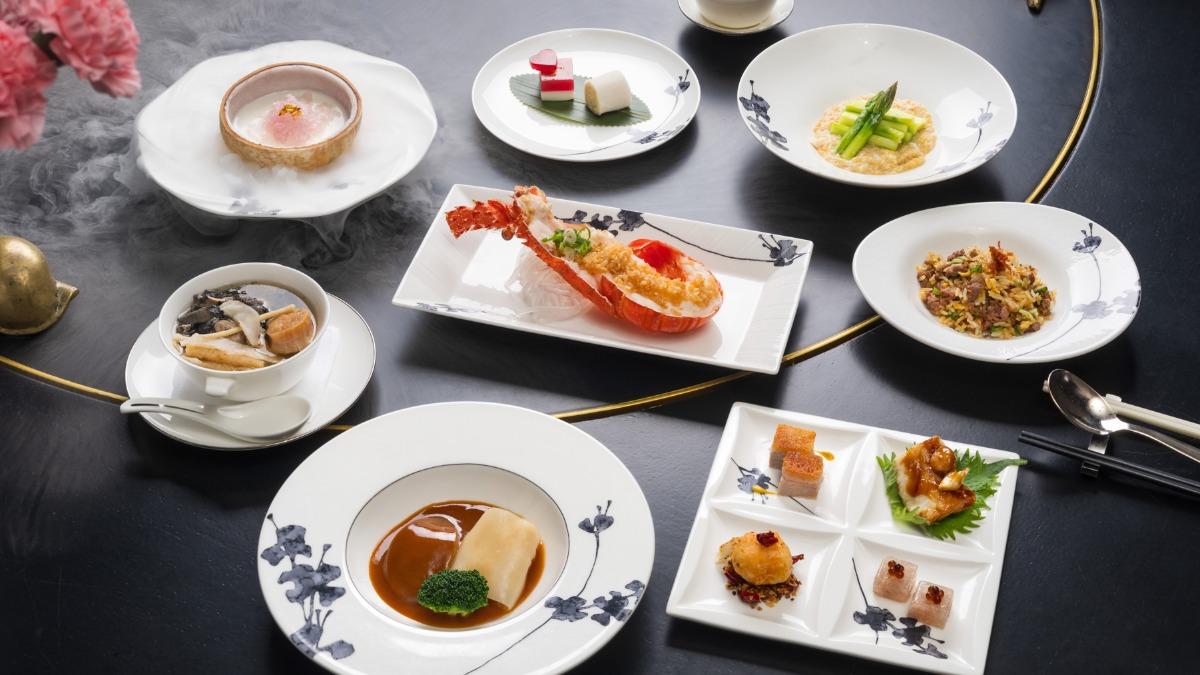 台北文華東方酒店米其林一星中餐廳「雅閣」獻上星級饗宴。（圖／業者提供）