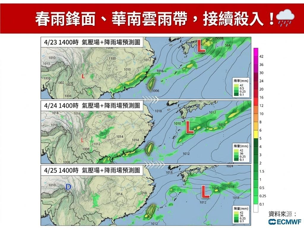天氣預報-氣象預報-今天天氣-一週天氣-氣象署