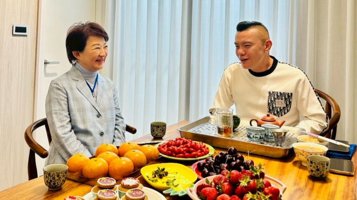 台中「該出一個總統」！民眾黨基層公開表態　挺盧秀燕選2028