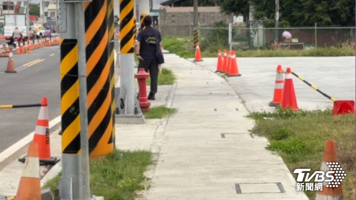 台南市永康區忠孝路上昨(22)日下午傳出學生遭隨機攻擊。(圖/TVBS)