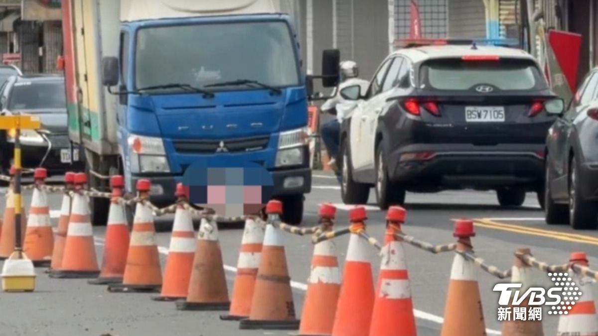 台南市永康區忠孝路上昨(22)日下午傳出學生遭隨機攻擊。(圖/TVBS)