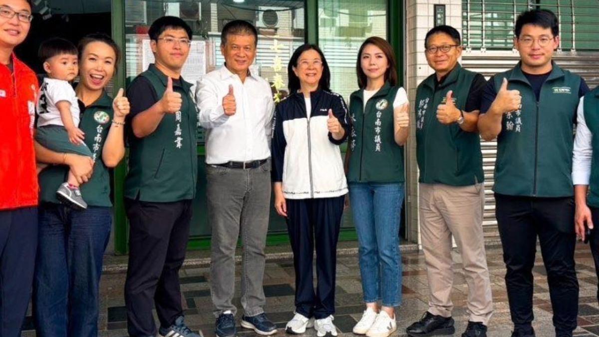 台南市黨部主委選舉出現分裂，現任主委郭國文登記參選連任，但副議長林志展出面挑戰。（圖／林志展臉書）