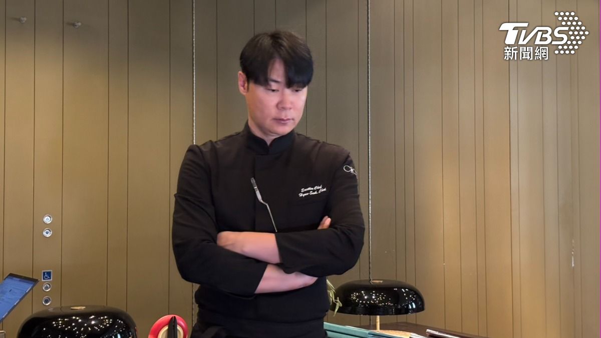 主廚崔鉉碩 (Choi Hyun-seok) 。(圖/萬紹安攝)