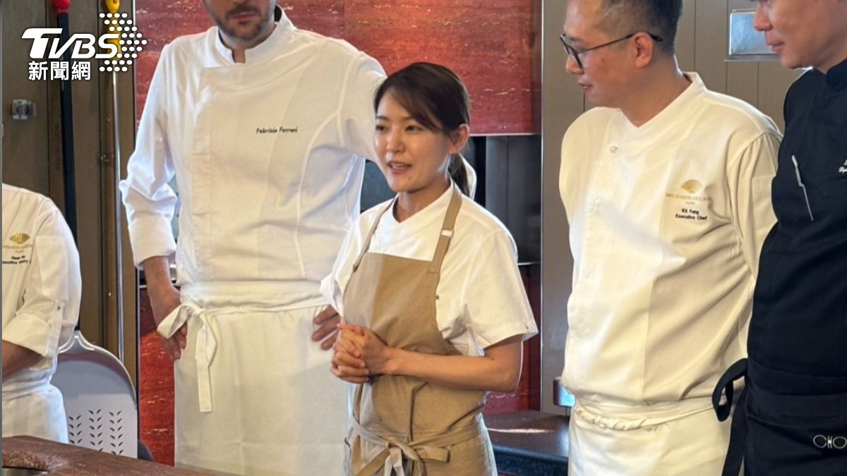 主廚朴恩影 (Park Eun-young)。(圖/萬紹安攝)