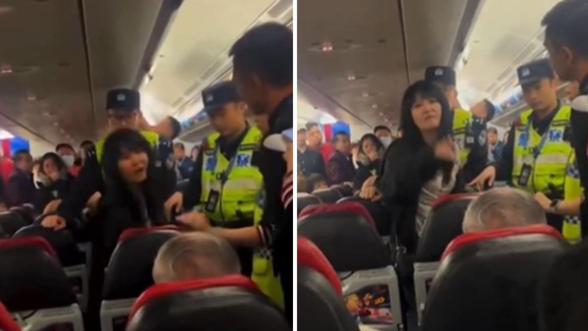 中國婦鬧亞航!要空服員講中文 自稱南航空姐遭打臉︰無此員工