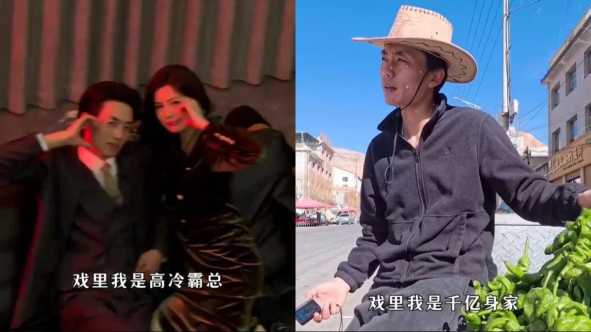 張小磊紀錄回家種田的日常,心態極好,認為有戲拍就拍,沒戲拍就種田。(圖/翻攝自微博)
