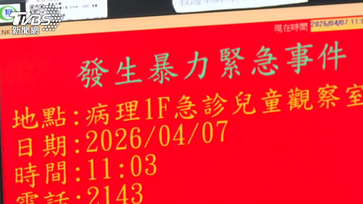 醫療暴力事件頻傳。（圖／TVBS）