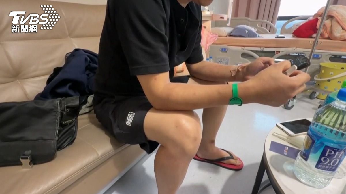 一名台灣籍林姓男子控訴在泰國旅遊期間，遭女友及友人在泰國涉嫌傷害勒索，更驚爆在醫院期間疑似差點被摘除器官。（圖／TVBS）