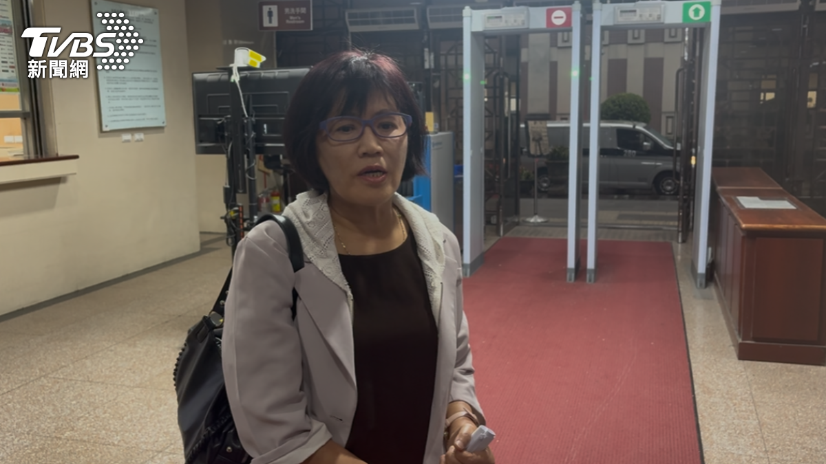 徐瑞希勝訴後受訪。(圖/潘千詩攝)