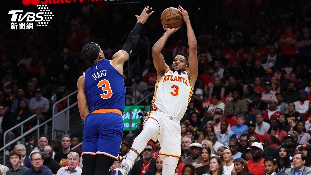 NBA季後賽/庫明加絕殺抄截!老鷹1分險勝尼克 系列戰2:1領先