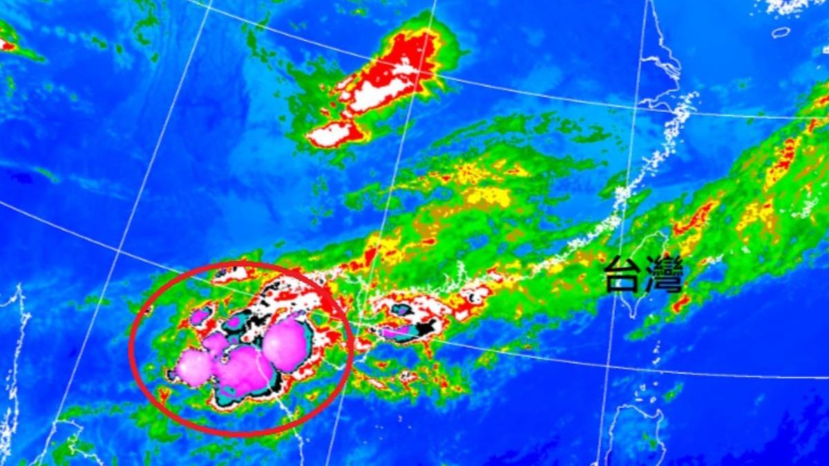 天氣/季節轉換指標 鄭明典:中南半島對流「雲團更大了」