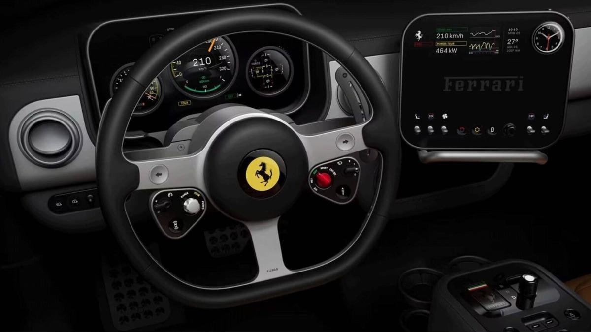車格設定上Ferrari Luce近似Purosangue,實用與性能並進。(圖/Ferrari提供)