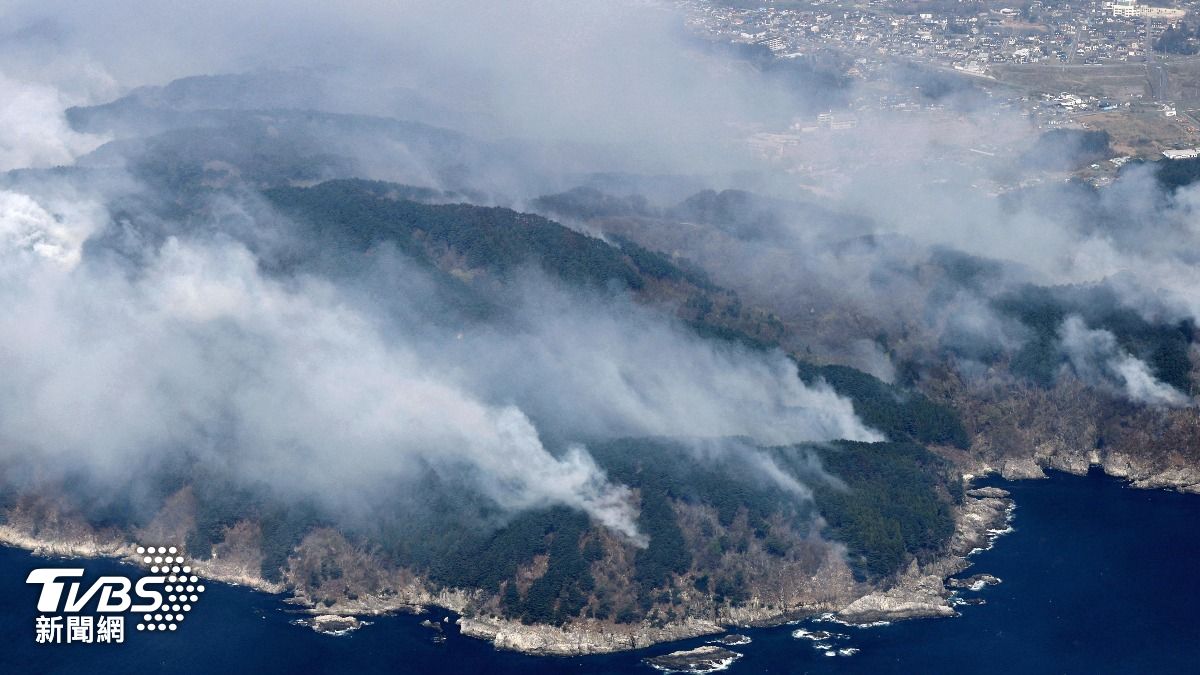 日本岩手大火燒4天未減弱!730公頃燒毀、3000人急避難