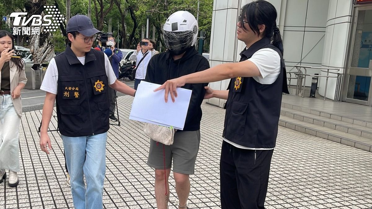 北市中信銀蒙面搶匪移送北檢 認了經濟困難才想搶銀行
