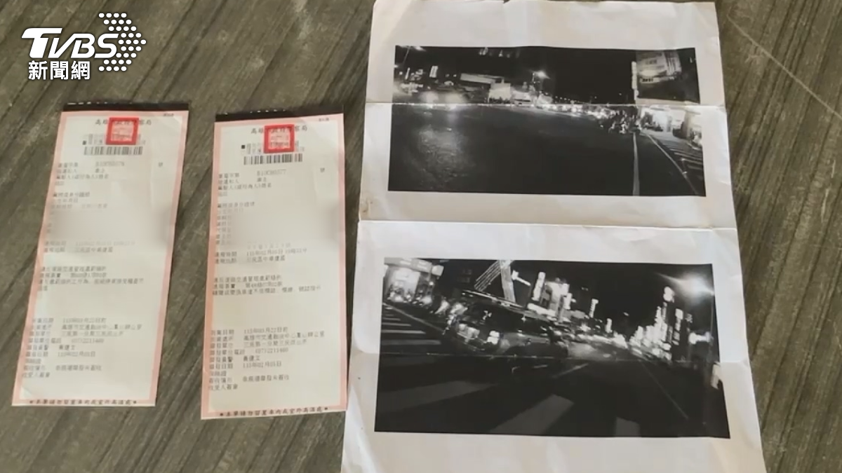 高雄一位陳小姐控訴警方指揮模糊開錯單,違規左轉竟收逃逸罰單,挨罰2萬吊扣駕照。(圖/TVBS)