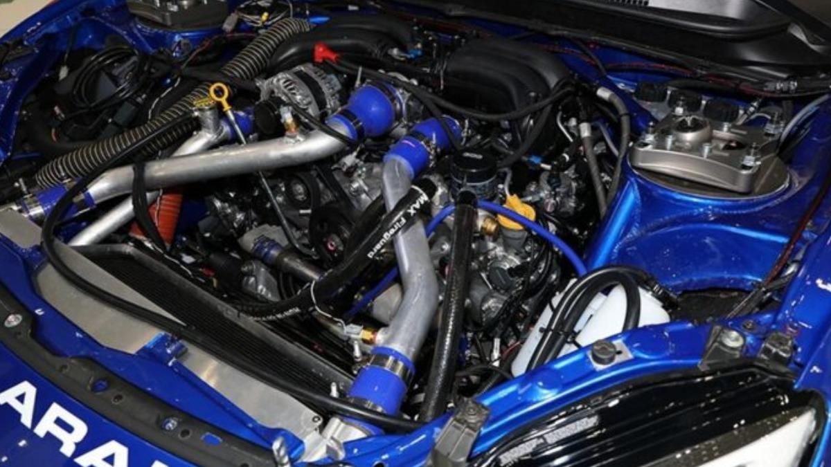 Boxer Rally spec.Z搭載2.4升水平對臥渦輪增壓引擎,輸出可達280匹、51公斤米。(圖/Subaru)