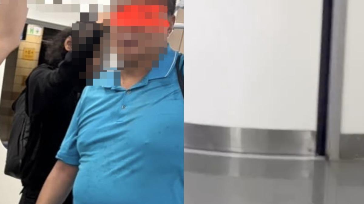 當地頭痛人物!台鐵洗澡裸男是「借錢怪客」 鐵警:已通知到案