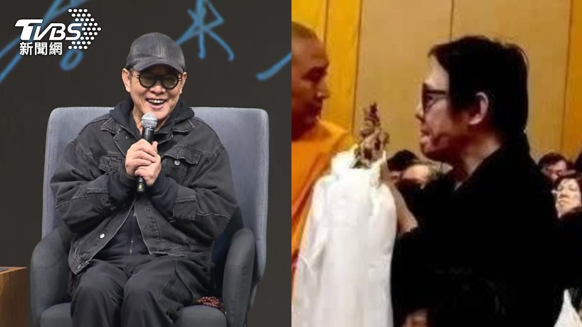 62歲李連杰健康又亮紅燈? 被爆「臉色發黑」憔悴現身新加坡法會
