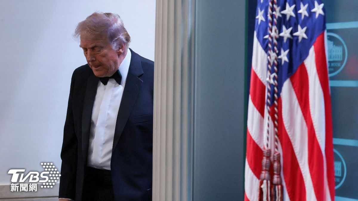 川普(Donald Trump)差點遇襲。(圖/達志影像路透社)