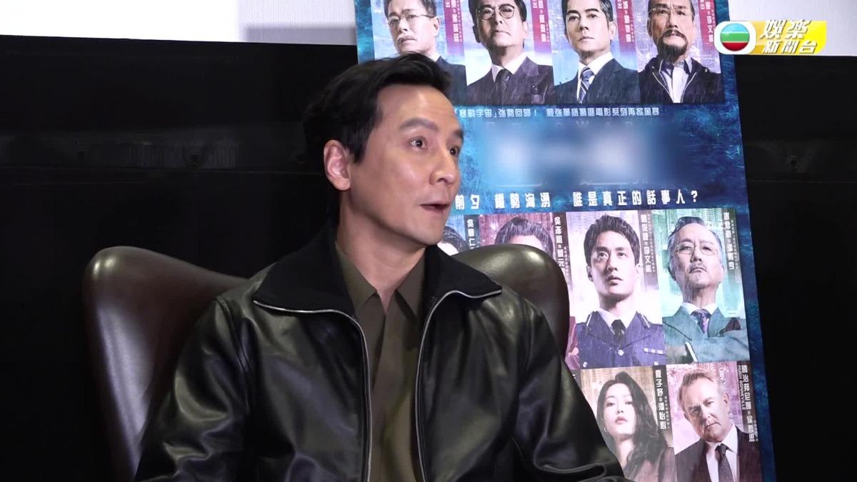吳彥祖近日接受香港媒體訪問。(圖/TVB娛樂新聞台)