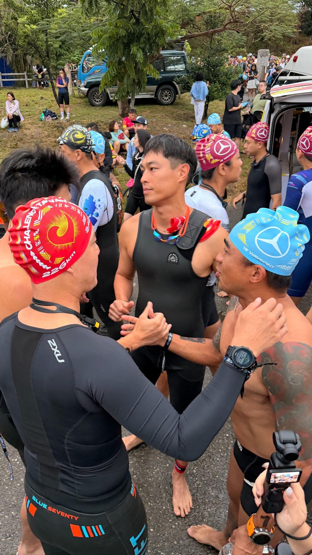 楊祐寧以15時7分鐘成績完賽,創下個人新紀錄。(圖/玩下娛樂提供)