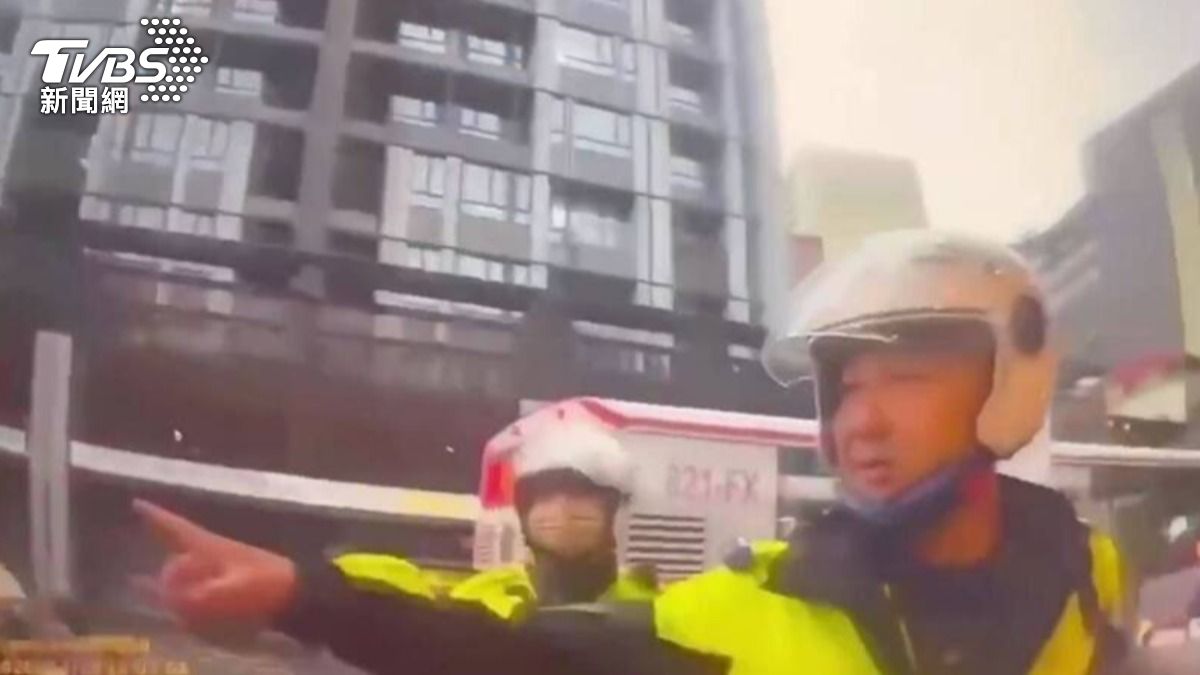 警方到場處理。(圖/TVBS)